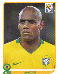 Maicon Brazil samolepka Panini World Cup 2010 #492